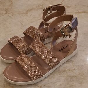 Guess Kori Sandals w/Rhinestones.